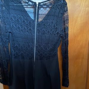 Romper black size large brand new